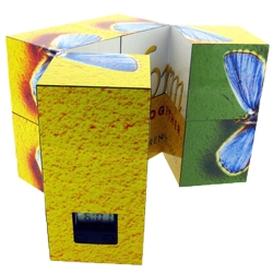 Magic Cube With Lcd Lock
