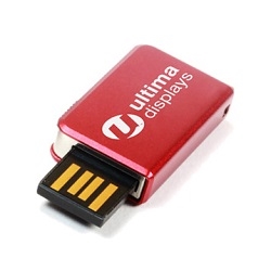USB Metal Engraved Slider