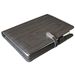 Notebook Wooden Black PNU001